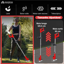 Roçadeira Elétrica TurboMax Multiuso 5 em 1 + BRINDE: 4 Baterias De Lítio 21 Volts - COMPRE 1 LEVE 2